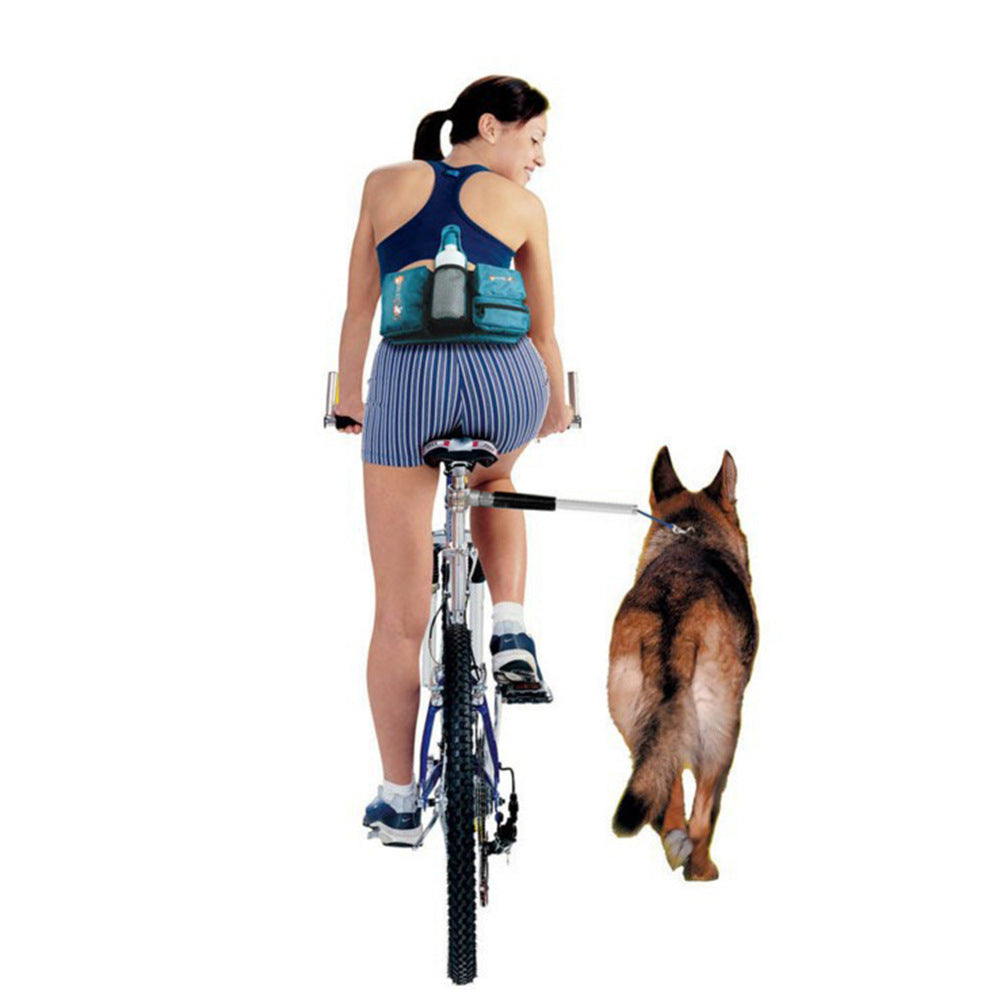 Bicycle Traction Dog Chain Detachable Dog Walker Dog Harness 