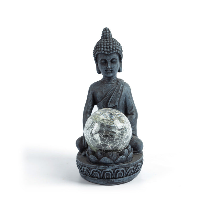 Fashion Solar Lamp New Buddha