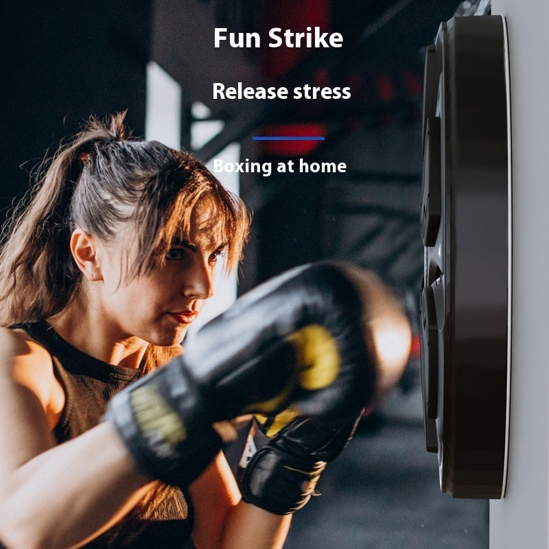 Intelligent Music Boxing Machine Wall Target Training Reaction Target Home Hanging Wall Sanda Decompression Violently Sweat Slimming