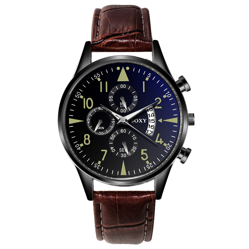 Men's Belt Watch Casual Fashion Sports Watch