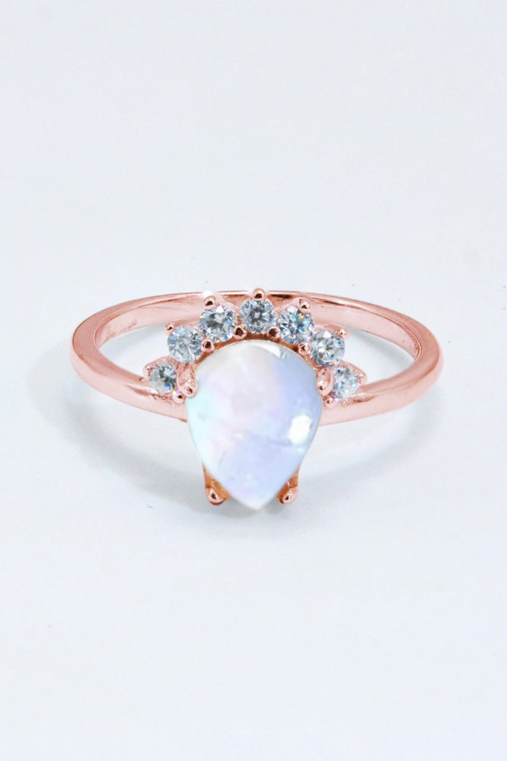 925 Sterling Silver Moonstone Ring 