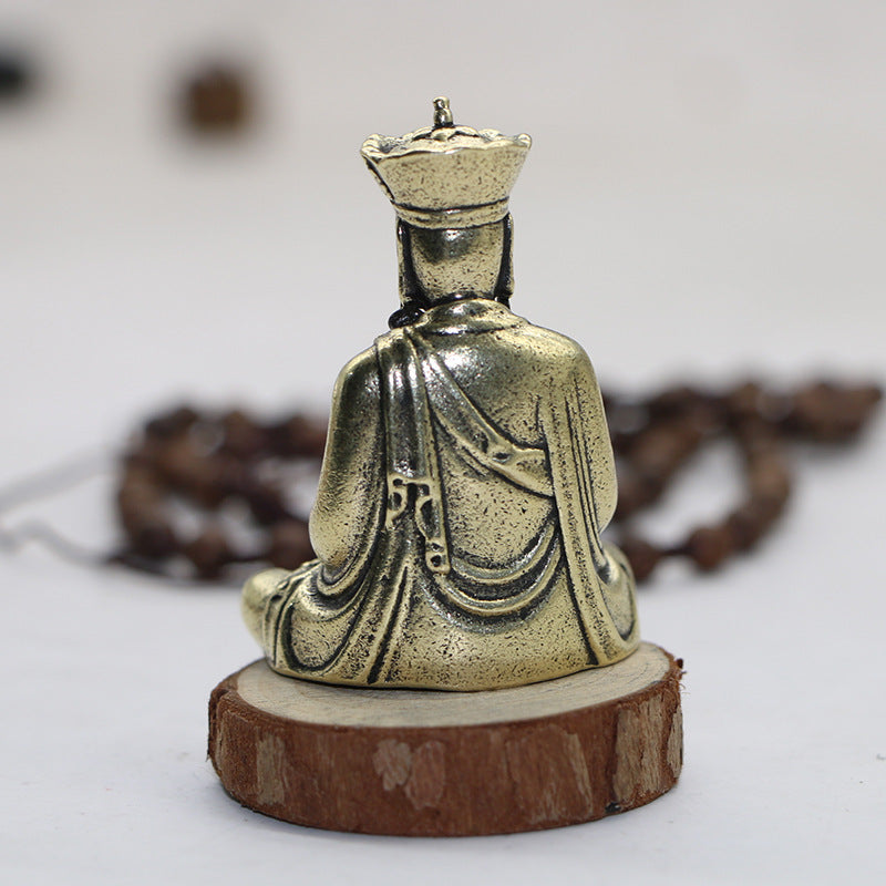 Antique And Old Pure Copper Buddha Statue Small Ornaments