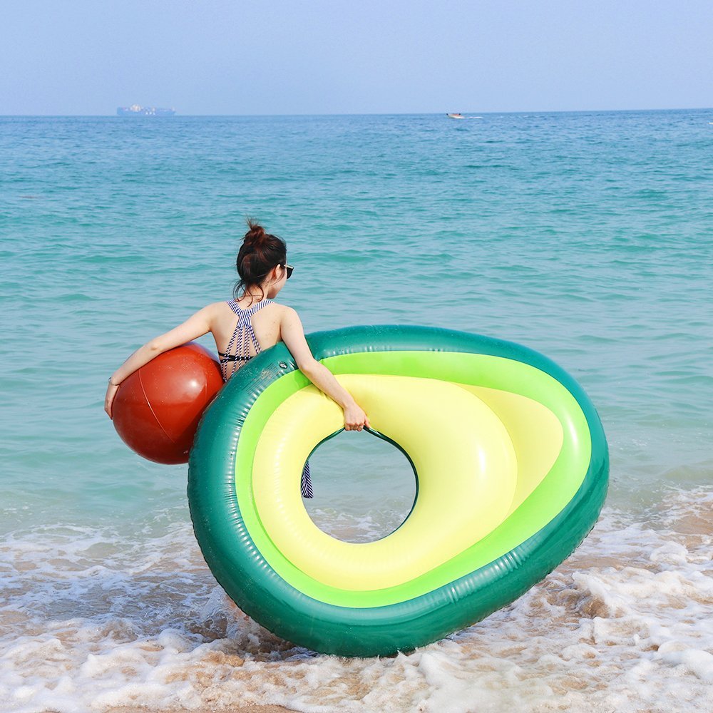 Giant Avocado Pool Float 