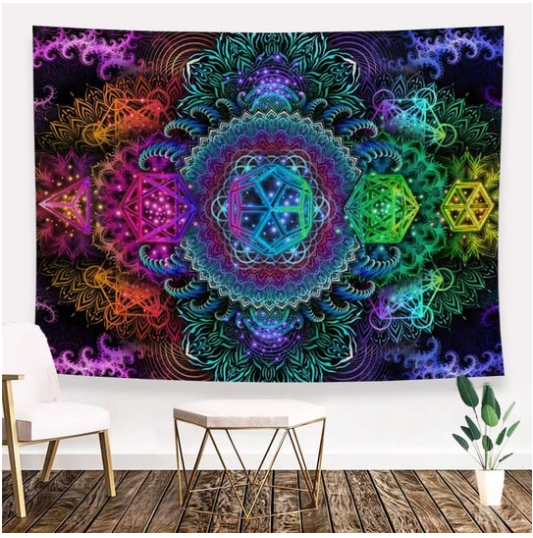 Fashion Cloth Tapestry Background Cloth Blocking Cloth Wall Paintings Door Curtain