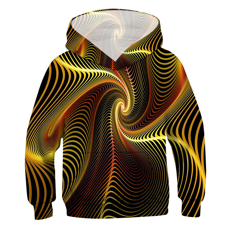 3d Vision Digital Printing Children's Hoodie