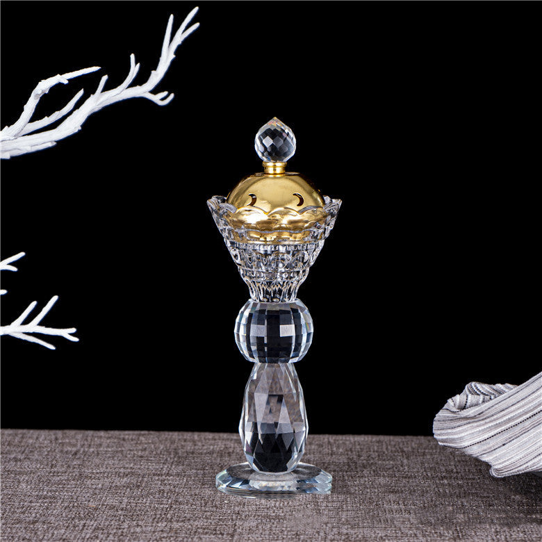 Crystal Incense Burner Burns Incense Pills Directly