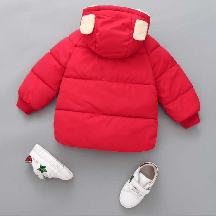 Fashion Children's Thick Hooded Winter Padded Jacket