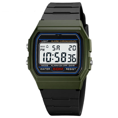 Multifunctional Waterproof Fashion Sports Electronic Watch