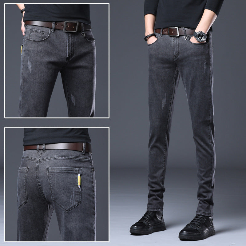 Slim fit stretch leg pants