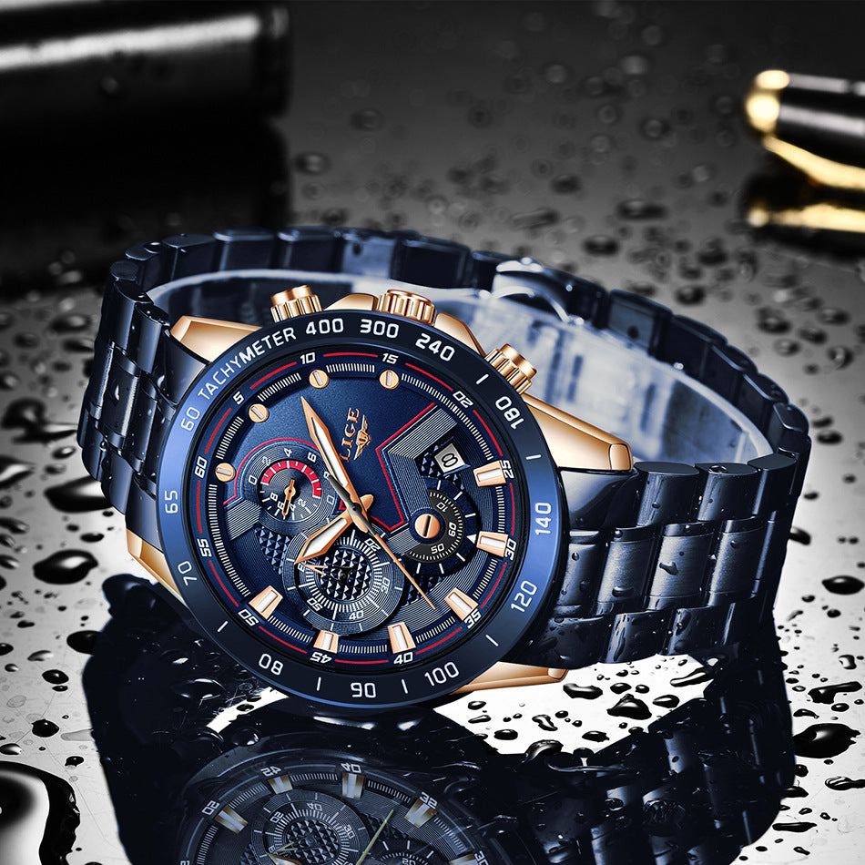 Business Waterproof Quartz Watch