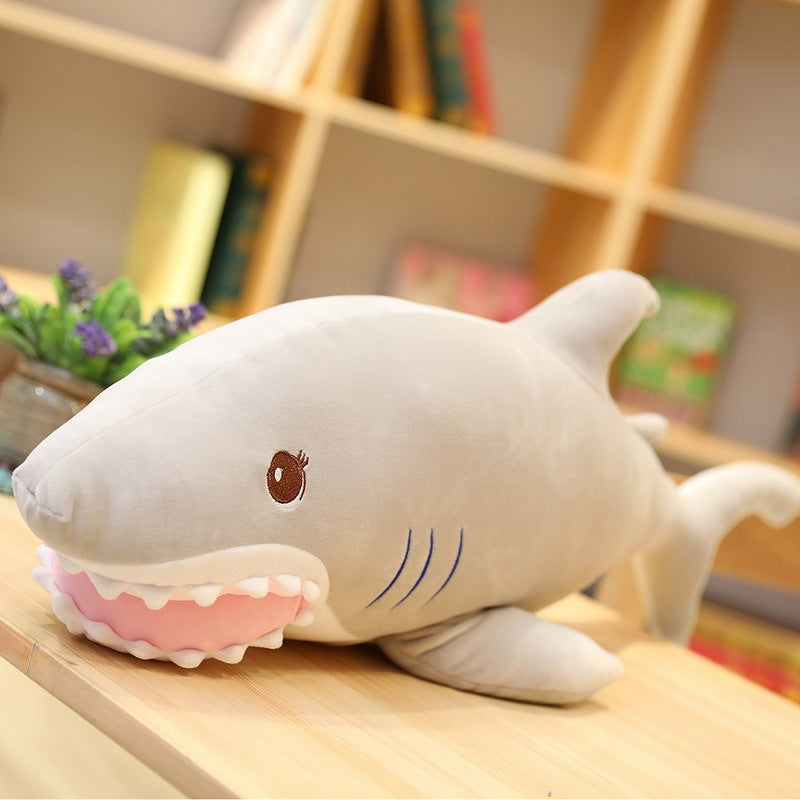 Shark pillow plush toy 