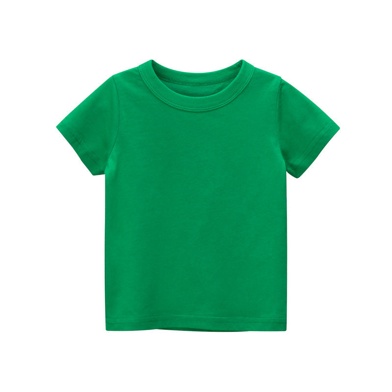 Children's Clothes In Solid Color And No Pattern