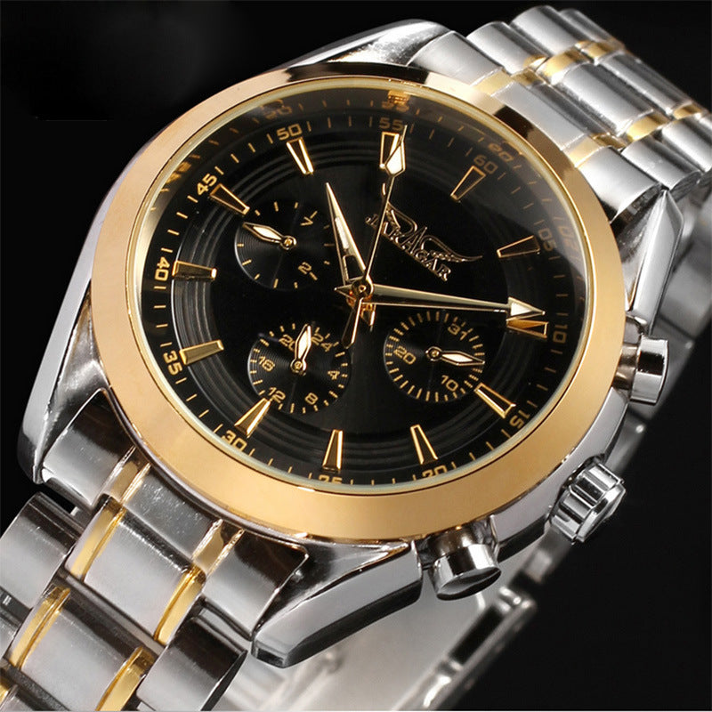 Men's Automatic 6-pin Steel Band Mechanical Watch