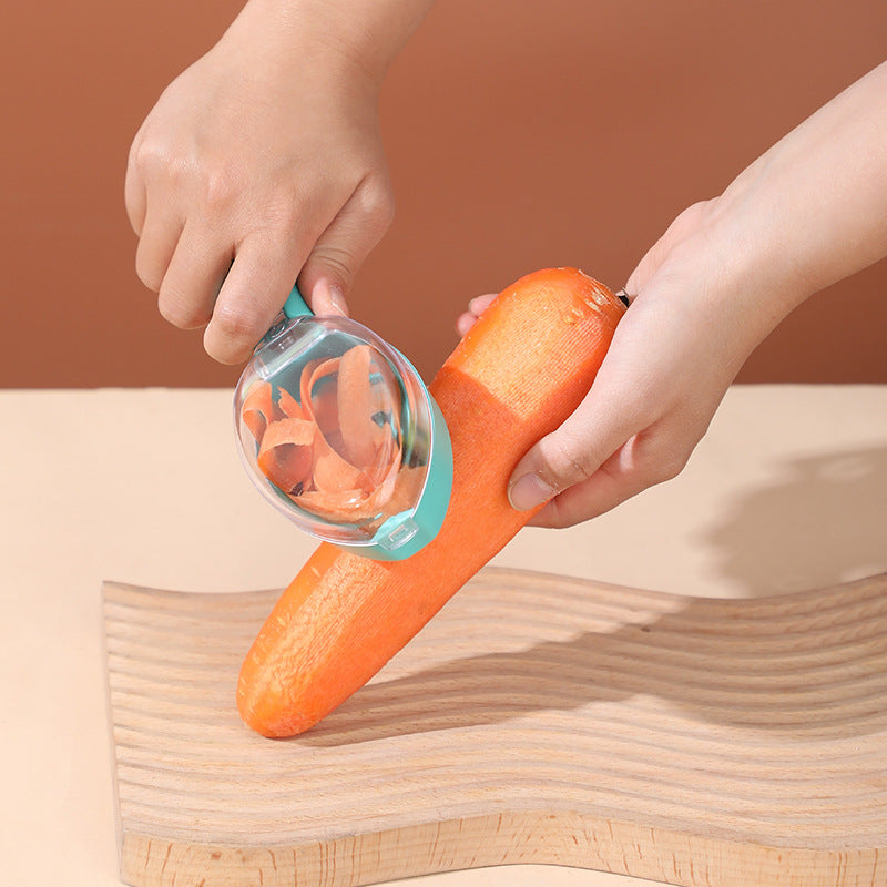 Kitchen Household Covered Storage Type Peeler Kitchen Gadgets 