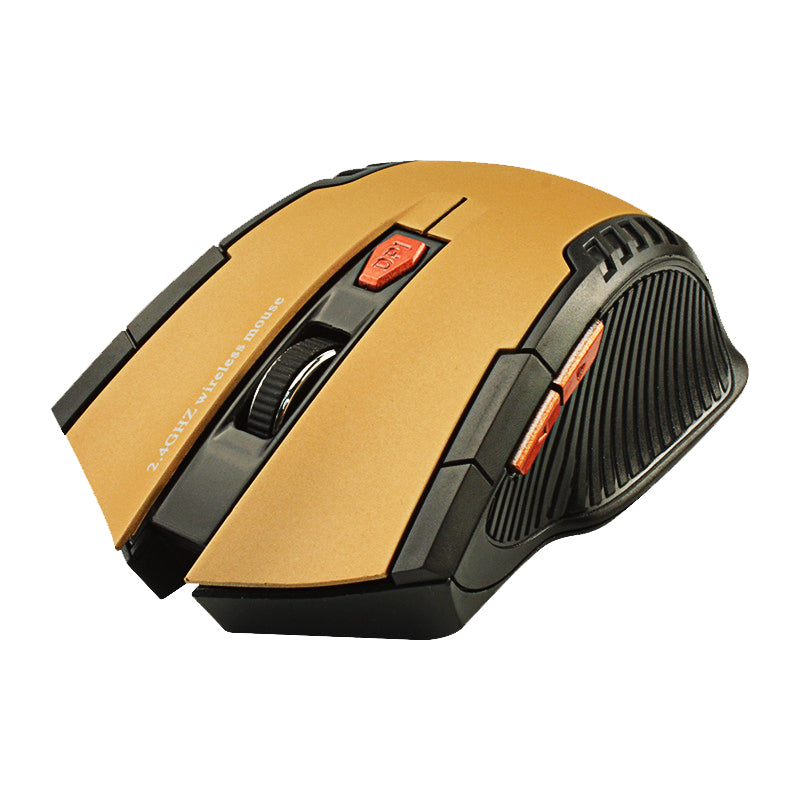 1600DPI Wireless Gaming Ergonomic Optical Mouse