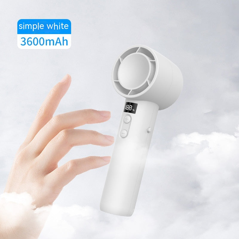 Handheld Fan USB Charging Desktop Mute 