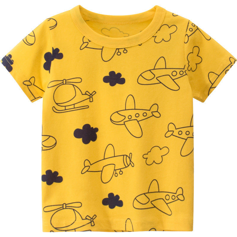 New Boys' Summer Clothes And Children's Baby Tops