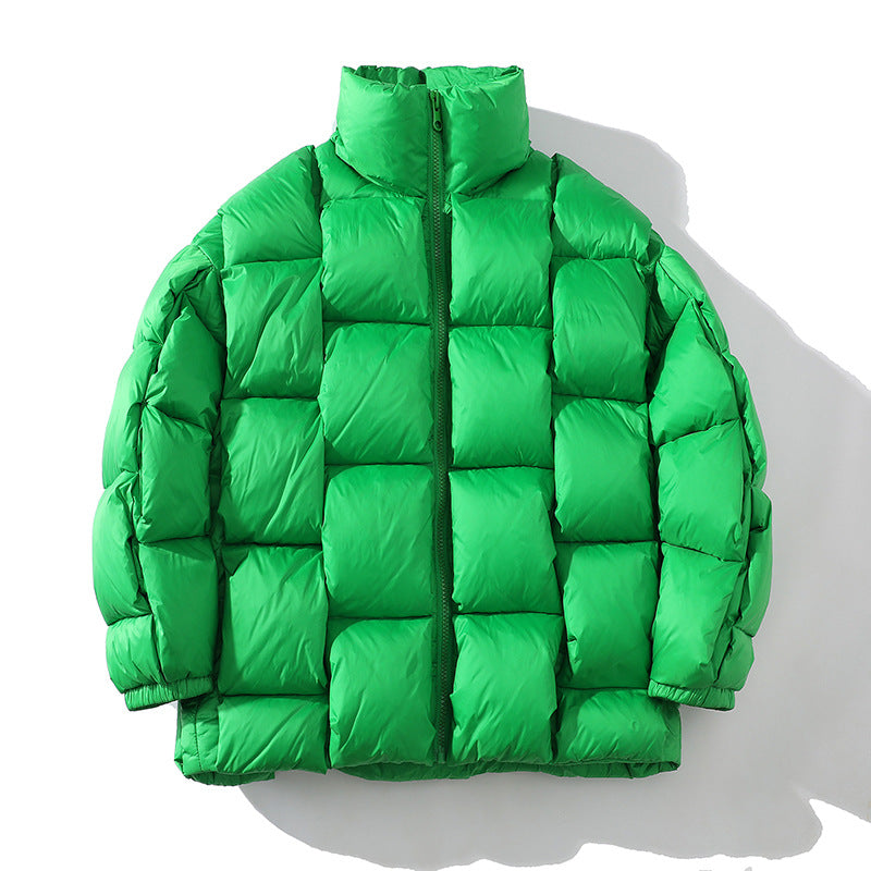 Men's Down Jacket Fashion Woven Style 