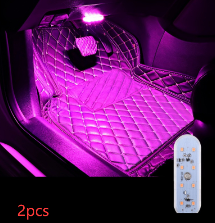 Touch-sensitive Usb Charging Atmosphere Lamp In Car