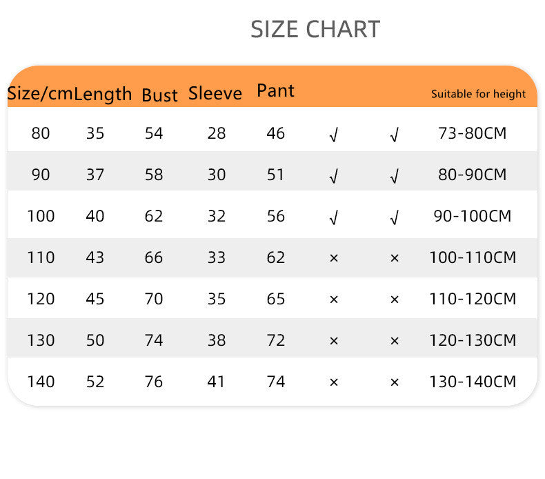 Children's Thermal Underwear Set Fleece-lined Thickened Boys' Clothes Infant Autumn And Winter Clothes Baby Girl Warm Clothing Suit