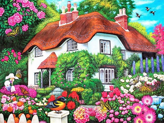 5d DIY Diamond Embroidery Gift Home House Painting Landscape