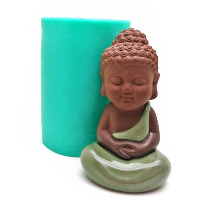 3D Three-dimensional Buddha Statue Silicone Mold