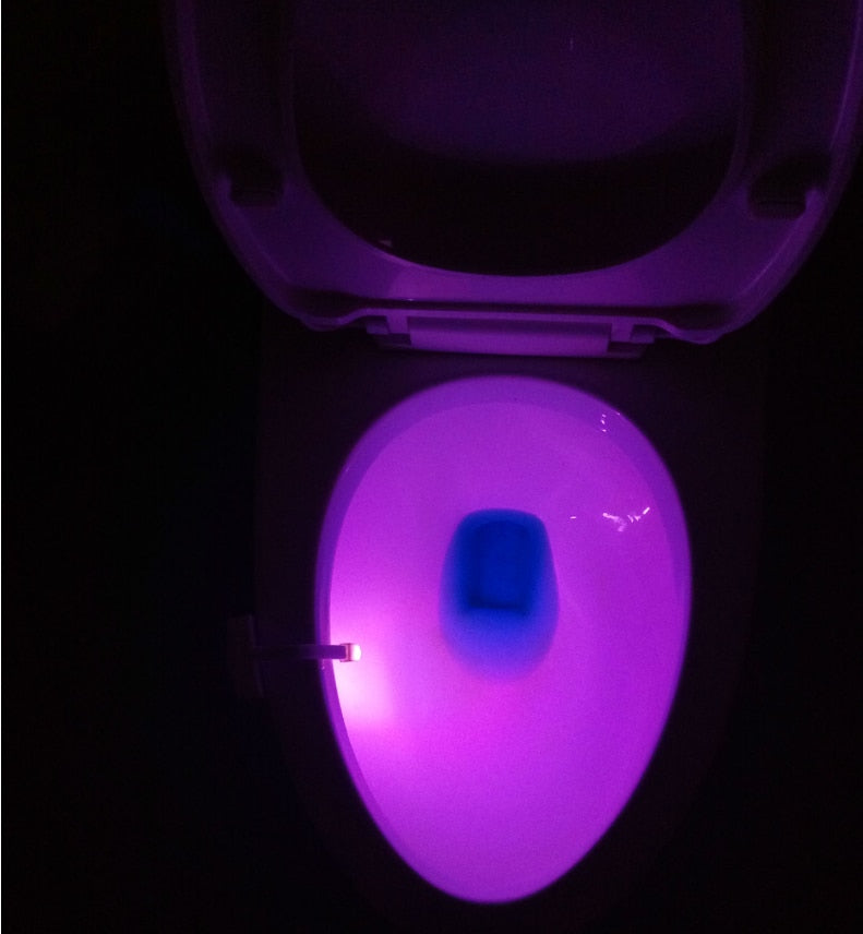 NightGlow Motion Sensor Toilet Light 