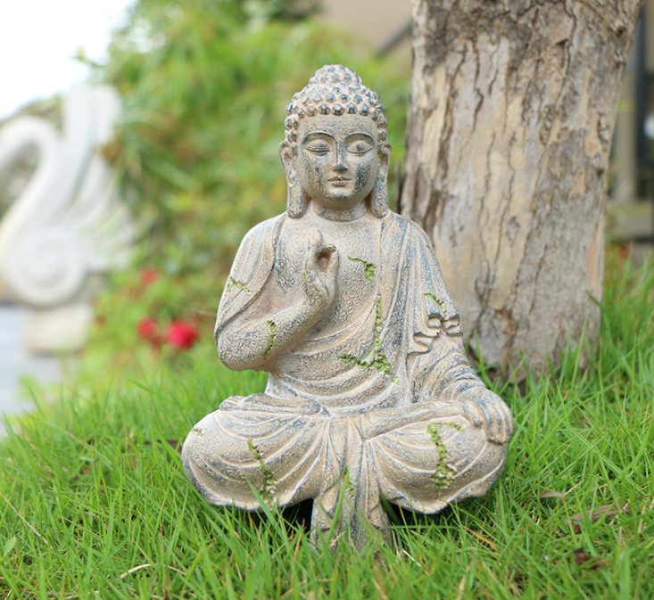 Fashionable Sleeping Buddha Decoration Garden Statue Crafts