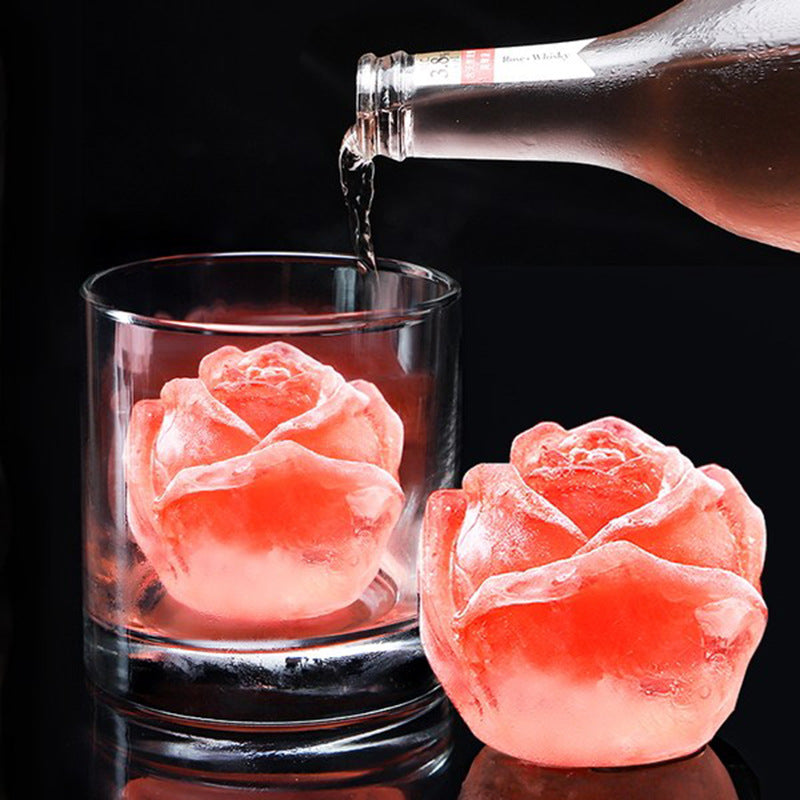 3D Rose Flower Silicone Resin Mold DIY Candle Aromatherapy Soap Ice Cubes Kitchen Chocolate Crafts