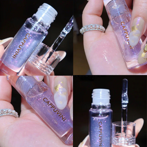 Glass Clear Lip Oil Moisturizes And Hydrates