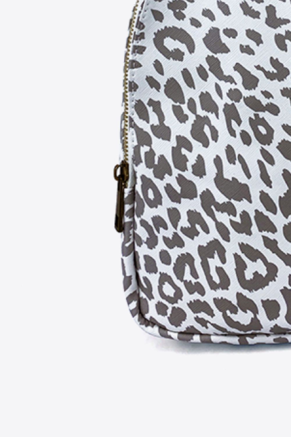 Printed PU Leather Sling Bag 