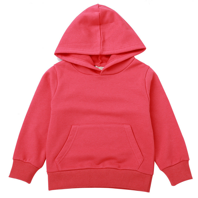 Long-sleeved hooded children's sweater