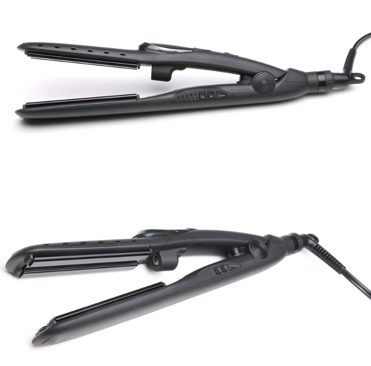 Steam hair straightener, straight roll dual-use atomizing splint, tourmaline ceramic perm