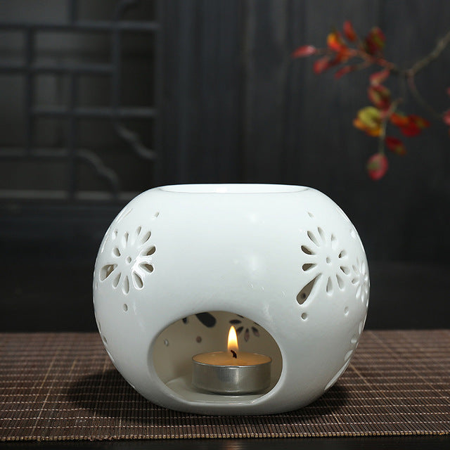 Ceramic incense burner candle oil burner