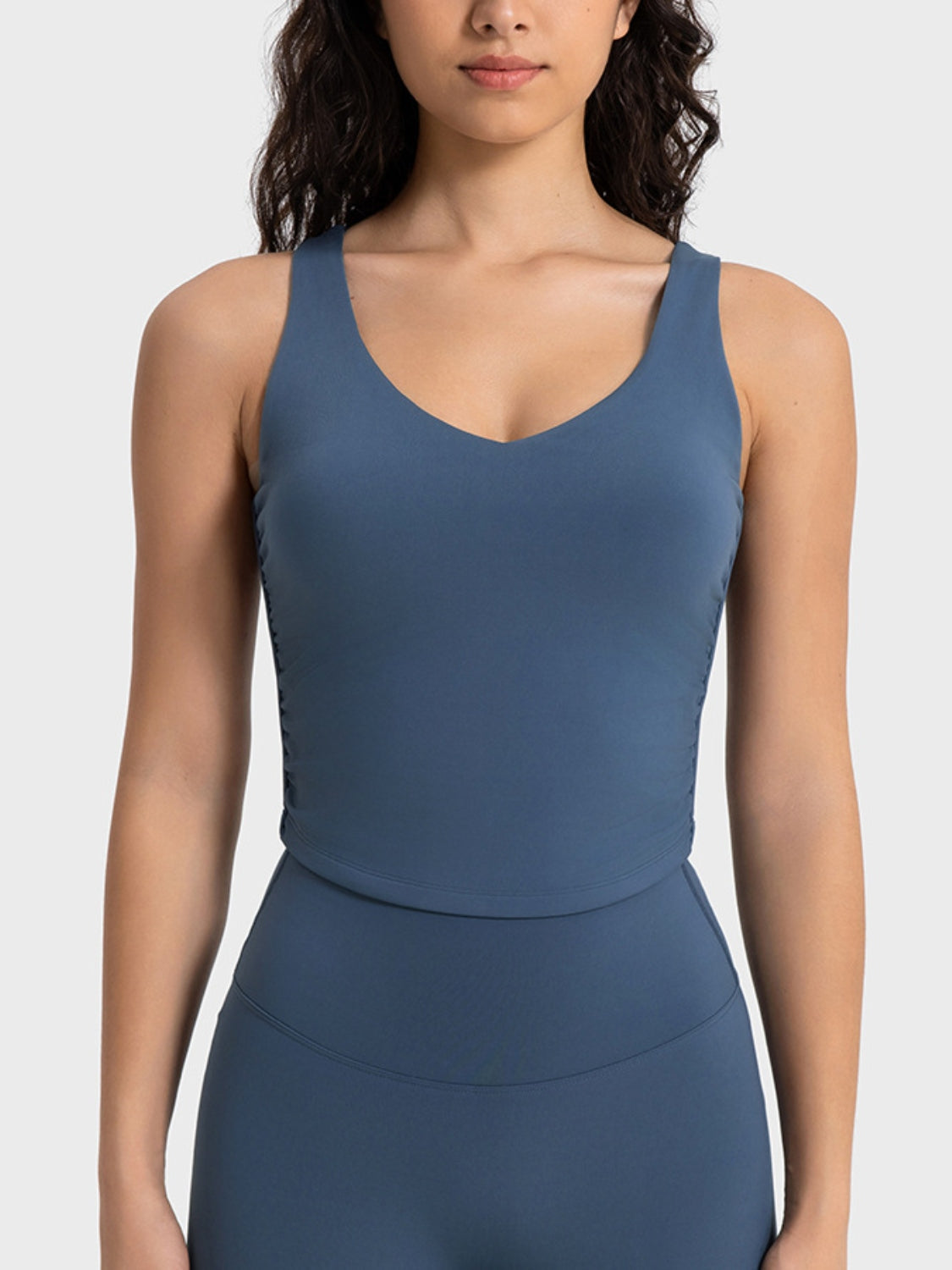 Cropped Sport Tank - Babbazon Sports Bra