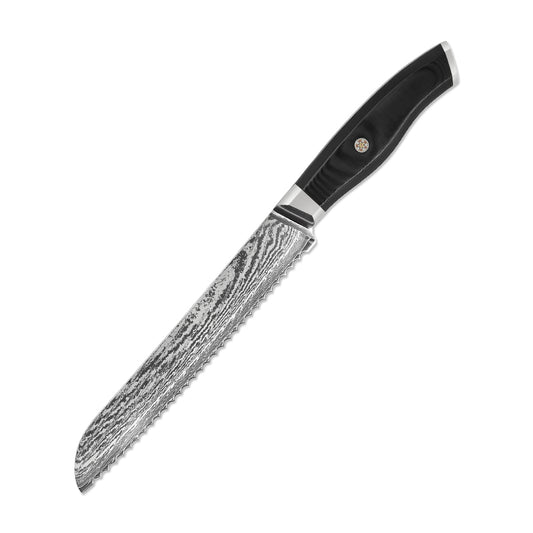 Bread Knife Damascus Bread Slicing Knife 