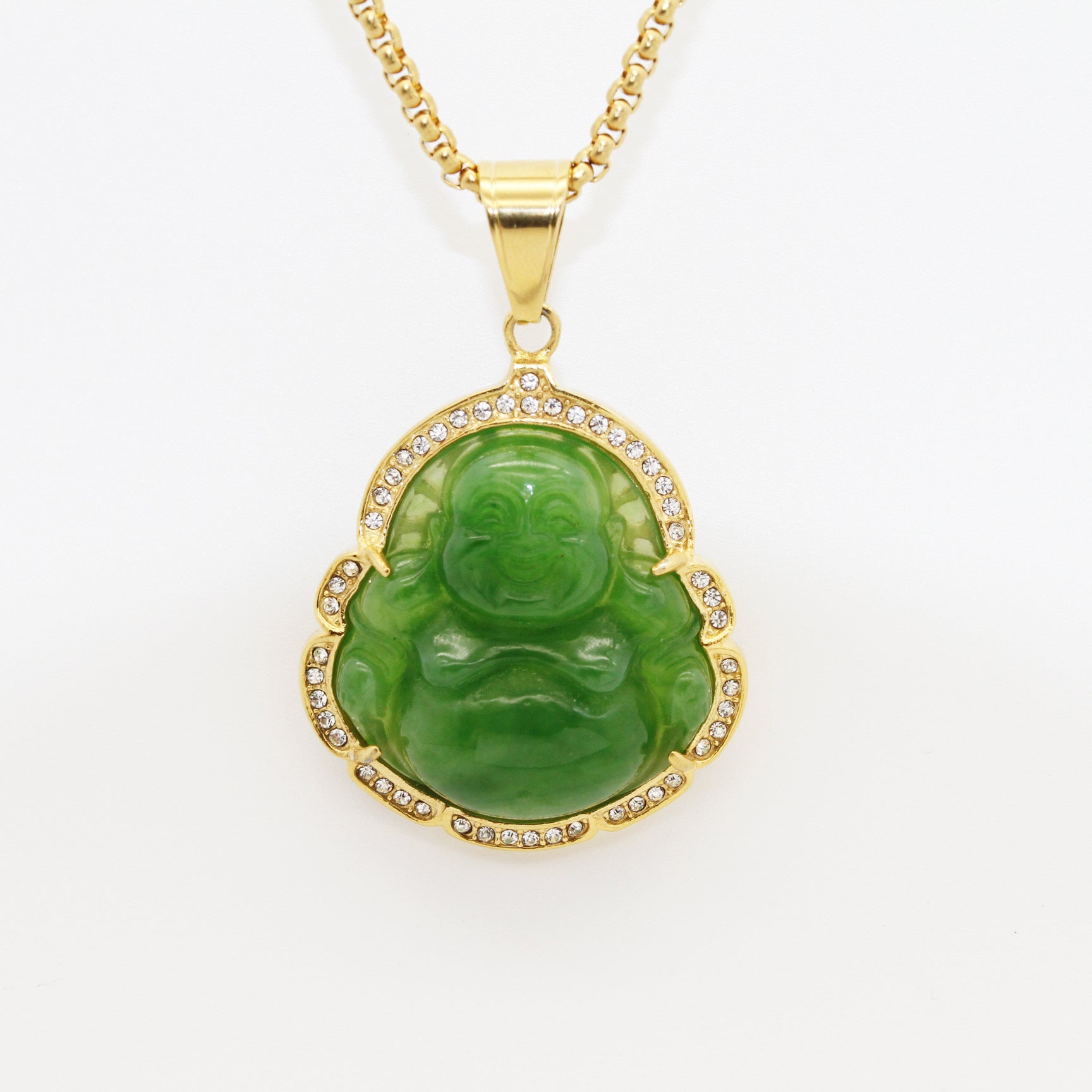 Jewelry Big Belly Maitreya Buddha Pendant Clavicle Chain