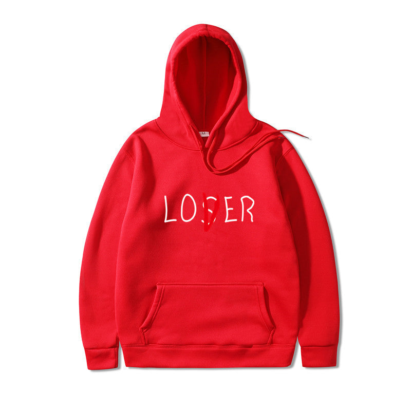 Printed Hooded Sweater men's and women's hoodies