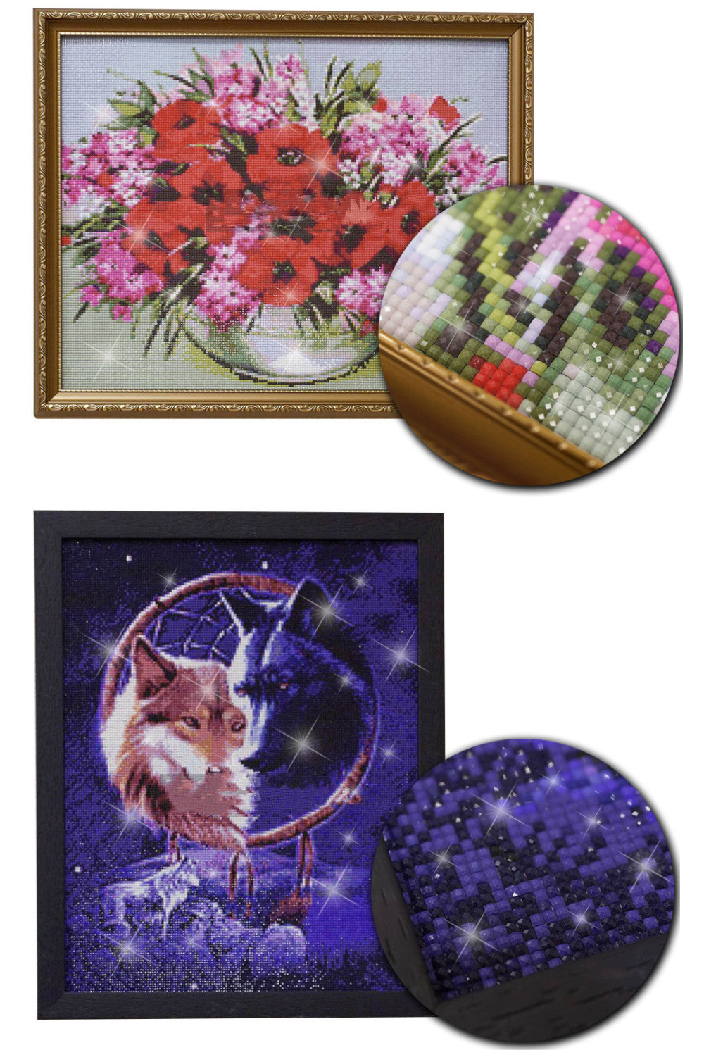 Flower BikeTheme, Full 5D Embroidery Diamond Painting