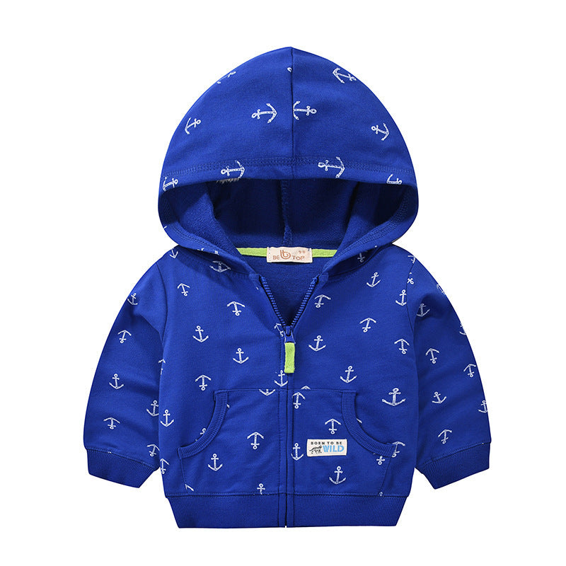 Children's Jacket Full Print Boys Sweater