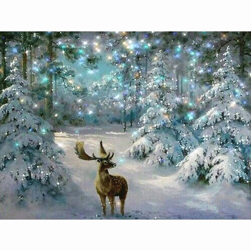 Deer Diamond Painting Rhinestone Mosaic Cross Stitch