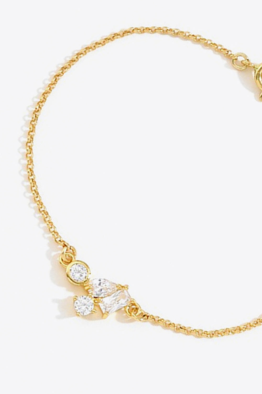 18K Gold Plated Zircon Bracelet 