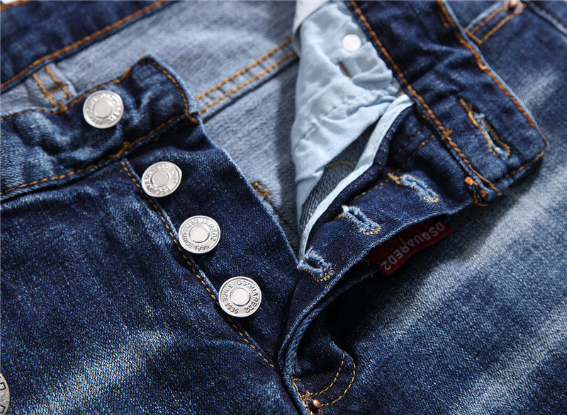 Maple Leaf Jeans with Badge