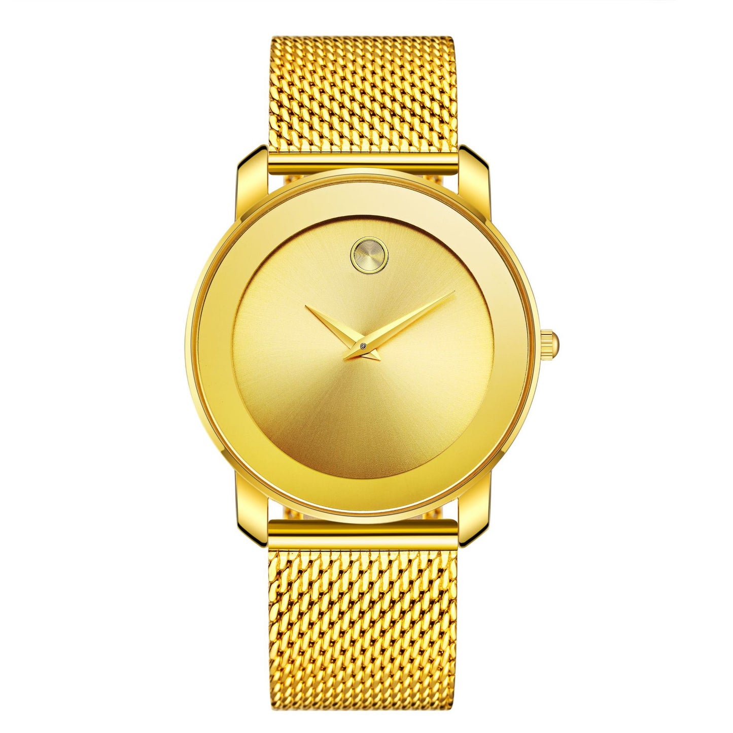 Business mesh strap watch