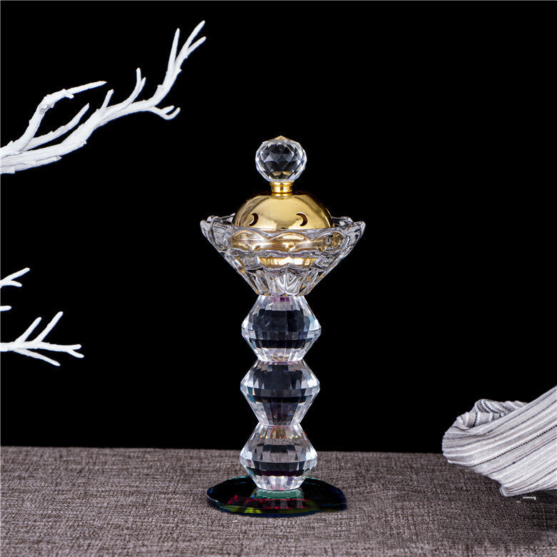 Crystal Incense Burner Burns Incense Pills Directly