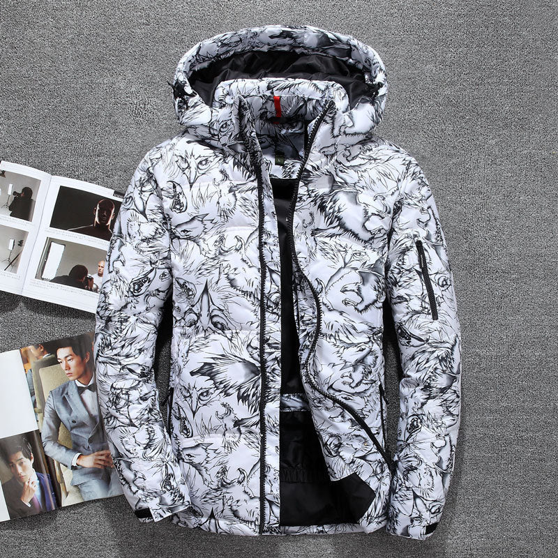 Men's Fashion Casual Cold-proof Warm Jacket 