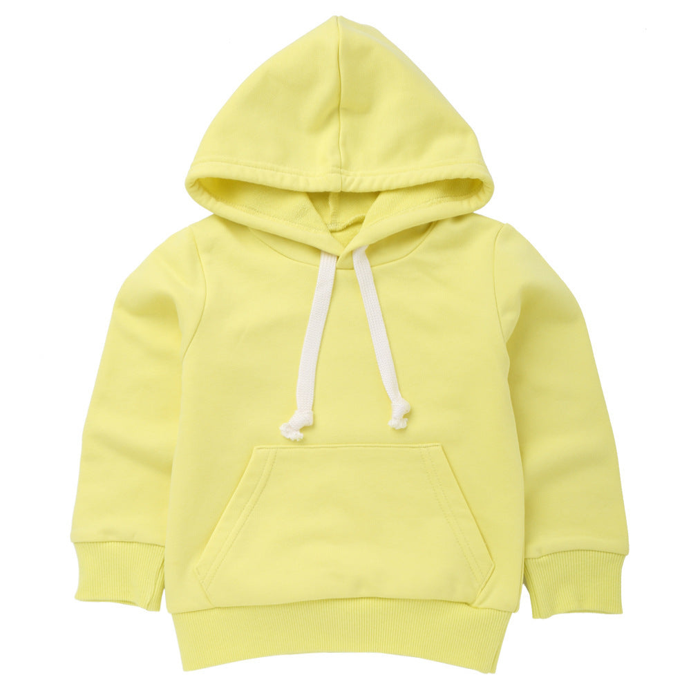 Long-sleeved hooded children's sweater