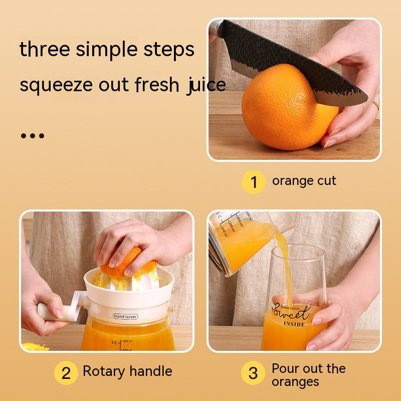 Household Multi-functional Small Manual Juicer Kitchen Gadgets 