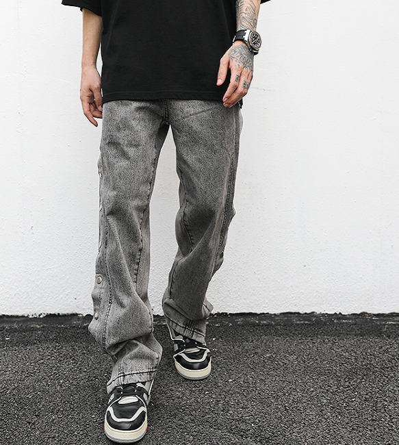 Snap Denim II - Grey