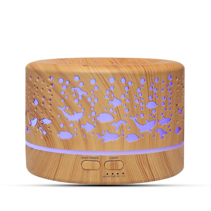 Wood Grain Aromatherapy Humidifier